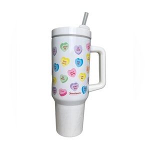 Sweethearts Tumbler Stainless Steel Insulated Conversation Valentines Day